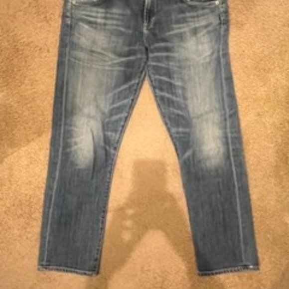 A GOLD E Boyfriend Jeans, Medium Wash, Size 27 - Picture 2 of 8